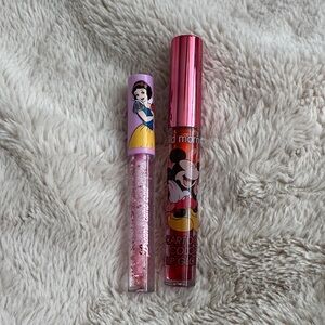 Source Unknown Cartoon Lip Gloss Duo - Pink and Red New